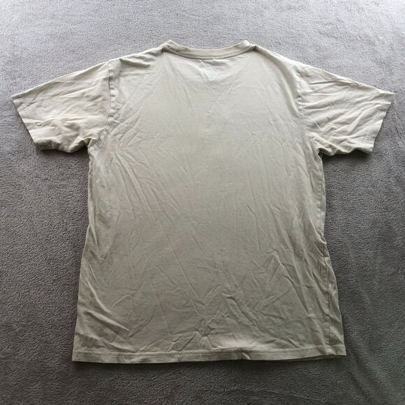 Tommy Hilfiger Mens T-Shirt Size XL Short Sleeve Beige Graphic Tee Casual Top - Picture 8 of 8